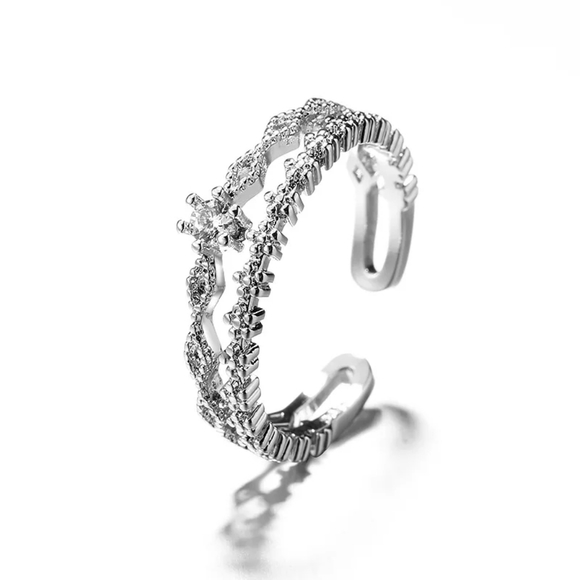 🔥LAST 1🔥NEW DOUBLE LAYER RING - Picture 7 of 9